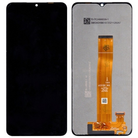 Samsung Galaxy A02 ecrã (preto) (original)