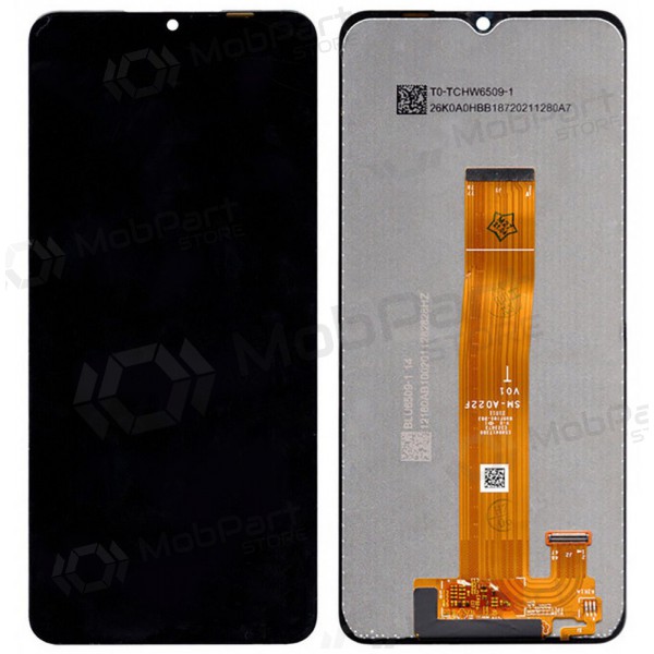 Samsung Galaxy A02 ecrã (preto) (original) Samsung Galaxy A02 ecrã (preto) (original)