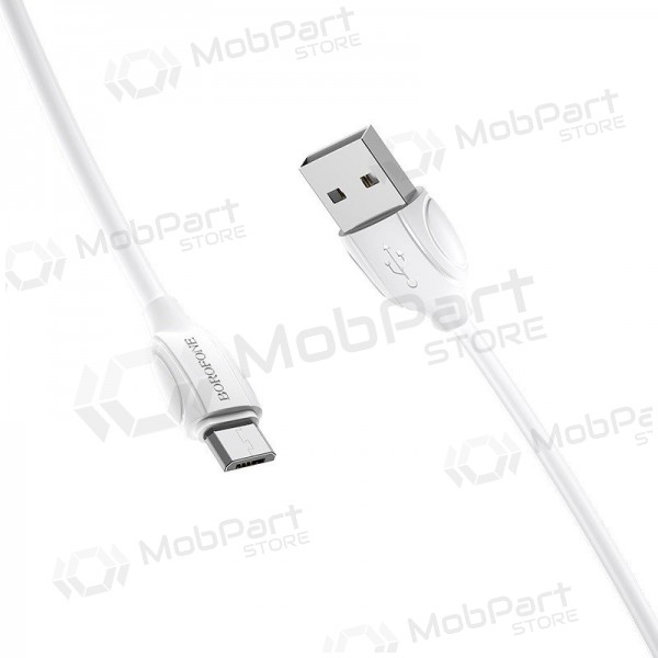 USB cabo Borofone BX19 USB-A to MicroUSB 1.0m branco