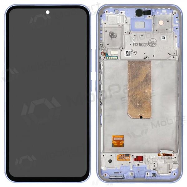 Samsung Galaxy A54 5G ecrã (roxo) (com moldura) (original) Samsung Galaxy A54 5G ecrã (roxo) (com moldura) (original)