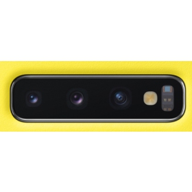 Samsung G975 Galaxy S10+ lente vidro da câmera amarelo (Canary Yellow)