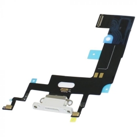 Apple iPhone XR conector de carga (branco)
