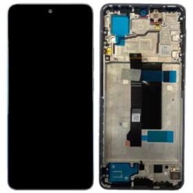 Xiaomi Redmi Note 13 Pro 5G ecrã (compatible with Poco X6 5G) (purpurinis) (com moldura) (original)