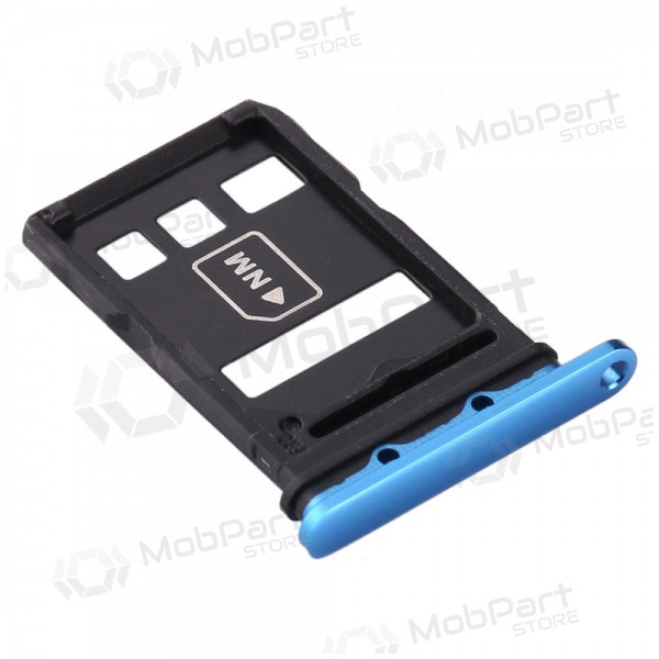 Huawei P40 SIM titular do cartão azul (Deep Sea Blue)