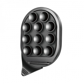 Magnetinis telefono laikiklis su siurbtukais Joyroom JR-ZS418 preto