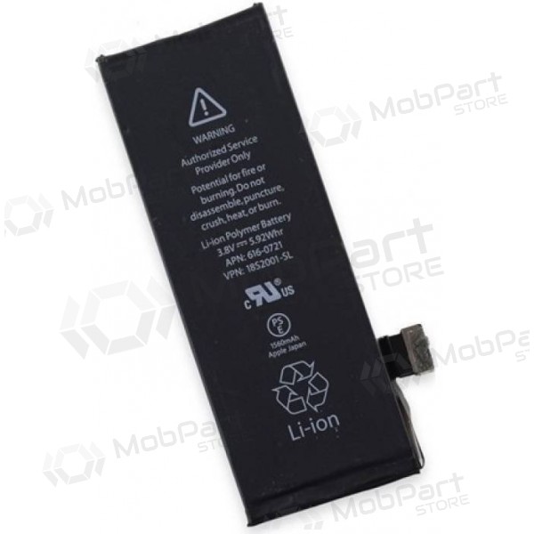 Apple iPhone 5S / iPhone 5C bateria / acumulador (1560mAh) Apple iPhone 5S / iPhone 5C bateria / acumulador (1560mAh)