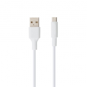 USB cabo Borofone BX1 microUSB 1.0m (branco)