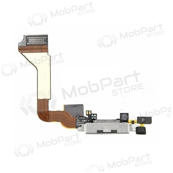 Apple iPhone 4 conector de carga (preto) (usado, original)