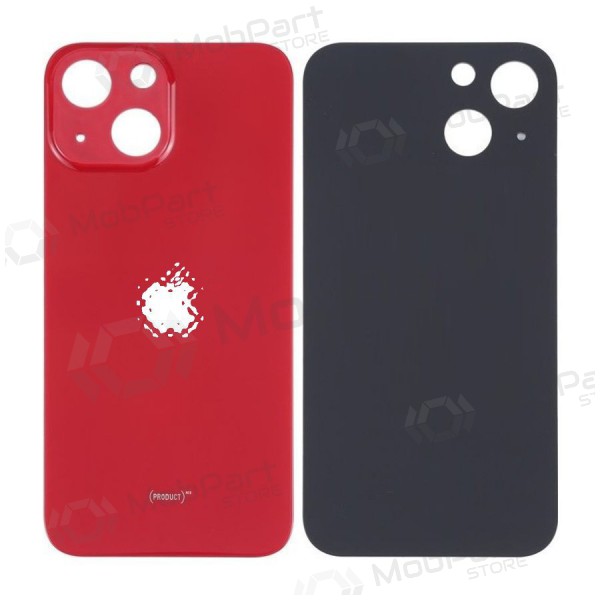 Apple iPhone 13 mini tampa traseira da bateria (vermelho) (bigger hole for camera) Apple iPhone 13 mini tampa traseira da bateria (vermelho) (bigger hole for camera)