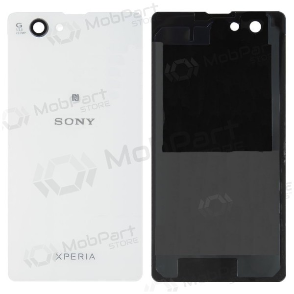 Sony Xperia Z1 Compact D5503 tampa traseira da bateria (branco)