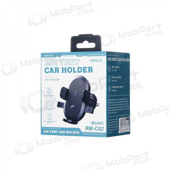 Suporte para telefone de carro Remax RM-C02 (air vent) preto