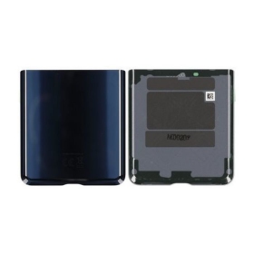 Samsung Galaxy Z Flip F700 tampa traseira da bateria (Mirror Black) (down) (usado grade B, original)