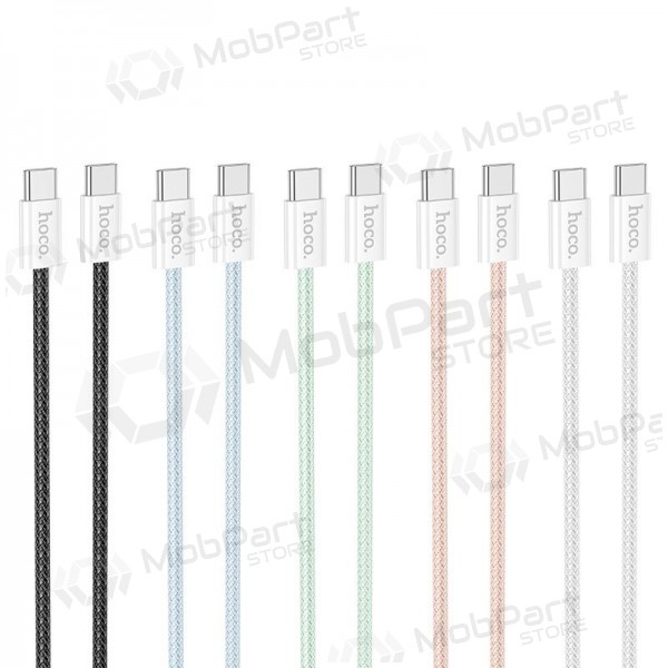USB cabo Hoco X104 60W USB-C to USB-C 2.0m preto