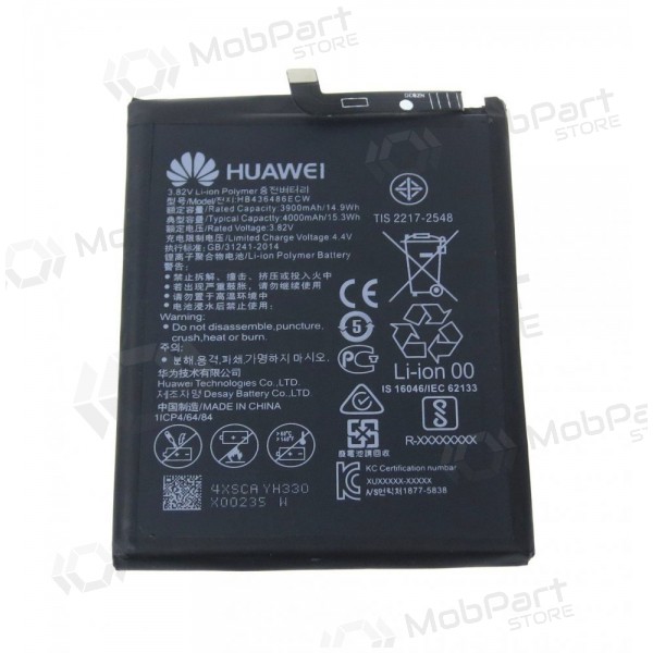Huawei Mate 10 / Mate 10 Pro / Mate 20 / P20 Pro / Honor View 20 (HB436486ECW) bateria / acumulador (4000mAh) (service pack) (original) Huawei Mate 10 / Mate 10 Pro / Mate 20 / P20 Pro / Honor View 20 (HB436486ECW) bateria / acumulador (4000mAh) (service pack) (original)