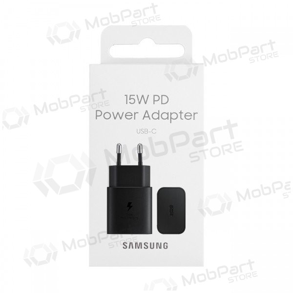 Carregador original Samsung EP-T1510NBEGEU 15W na embalagem preto