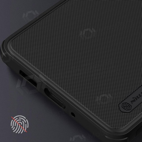 Xiaomi Redmi Note 12 Pro 5G / Poco X5 Pro capa „Nillkin Frosted Shield“ (vermelho) Xiaomi Redmi Note 12 Pro 5G / Poco X5 Pro capa „Nillkin Frosted Shield“ (vermelho)