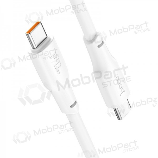 USB cabo Hoco X93 60W USB-C to USB-C 2.0m branco