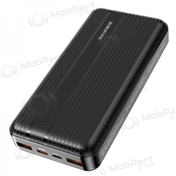 Bateria externa Power Bank Borofone BJ9A Type-C PD+Quick Charge 3.0 (3A) 20000mAh preto Bateria externa Power Bank Borofone BJ9A Type-C PD+Quick Charge 3.0 (3A) 20000mAh preto