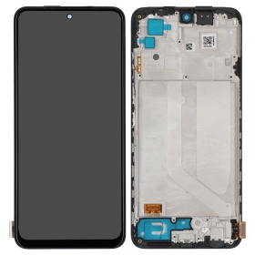 Xiaomi Redmi Note 10 / Redmi Note 10S / Poco M5s ecrã (preto) (com moldura)