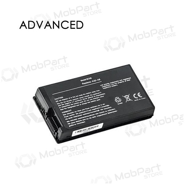 ASUS A32-A8, 5200mAh bateria do portátil, Advanced ASUS A32-A8, 5200mAh bateria do portátil, Advanced