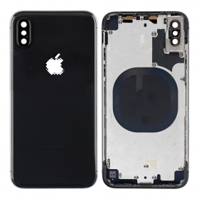 Apple iPhone X tampa traseira da bateria (Space Gray) (usado grade C, original)