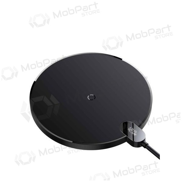 Carregador sem fio Baseus Digital LED Display Gen2 15W CCED000001 (preto)