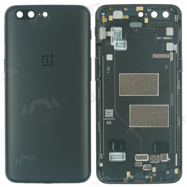 OnePlus 5 tampa traseira da bateria cinza (Slate Gray) (usado grade C, original) OnePlus 5 tampa traseira da bateria cinza (Slate Gray) (usado grade C, original)