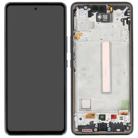 Samsung Galaxy A53 5G ecrã (preto) (com moldura) (original)