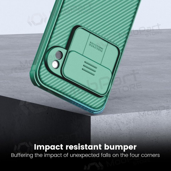 Google Pixel 7A capa „Nillkin CamShield Pro“ (verde)
