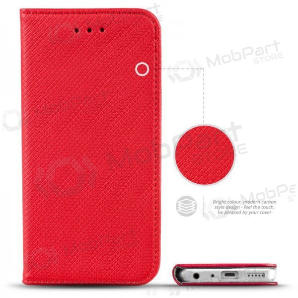 Samsung Galaxy A57 capa - Smart Magnet (vermelho)