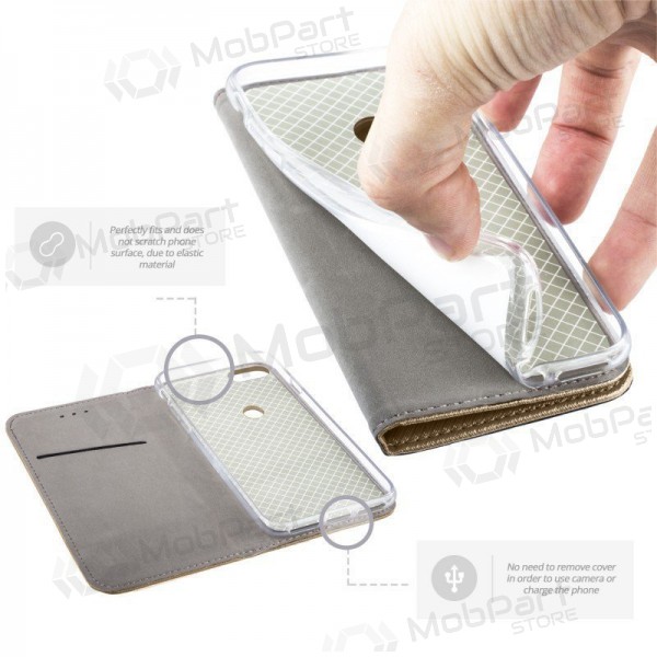 Xiaomi Redmi A5, Poco C71 (173,45x79,35x8,45) capa - Smart Magnet (dourado)
