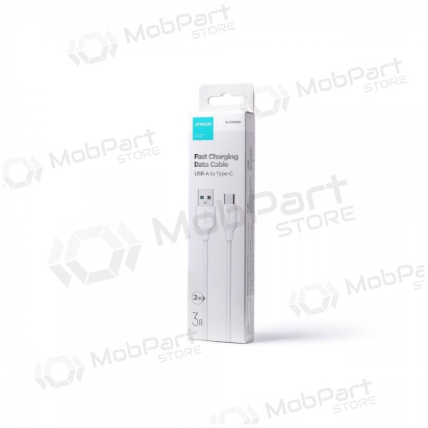 USB cabo Joyroom S-UC027A9 USB to Type-C 3A 2.0m branco