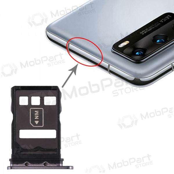 Huawei P40 SIM titular do cartão (preto)