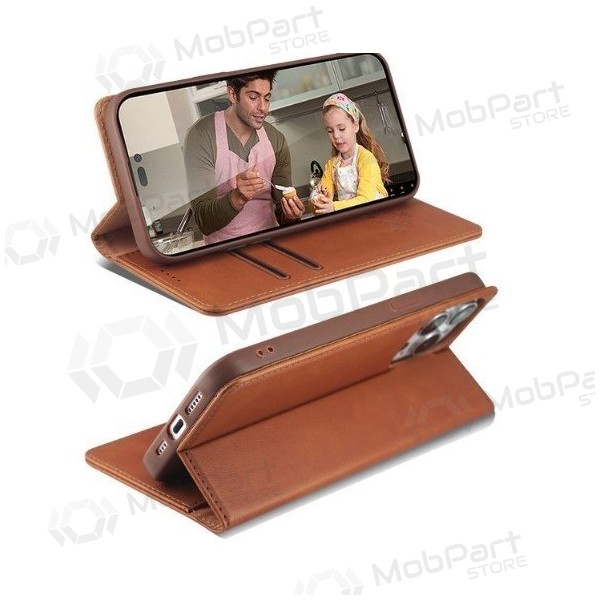 Samsung Galaxy A57 capa - HDD Magnetic Wallet Case (roxo)