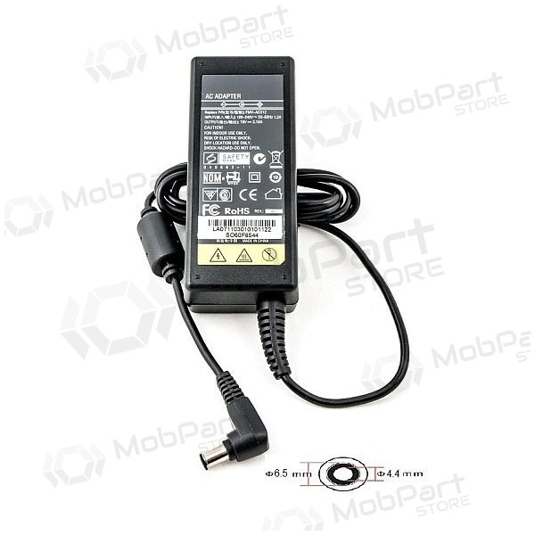 SONY 60W: 19V, 3.16A carregador de portátil SONY 60W: 19V, 3.16A carregador de portátil