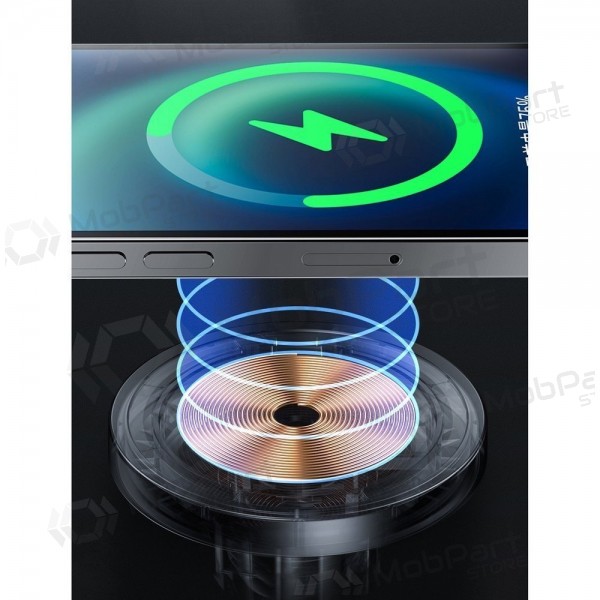 Carregador-laikiklis magnetinis automobilinis Joyroom JR-ZS240 MagSafe 15W preto