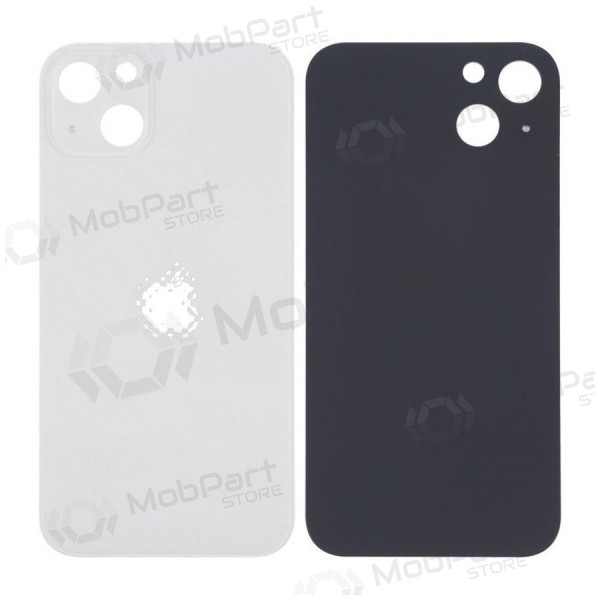 Apple iPhone 13 tampa traseira da bateria (Starlight) (bigger hole for camera) Apple iPhone 13 tampa traseira da bateria (Starlight) (bigger hole for camera)