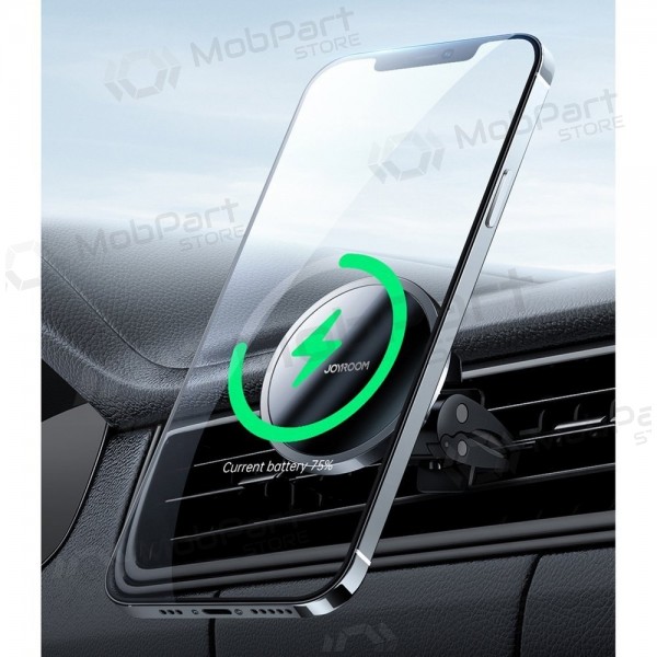 Carregador-laikiklis magnetinis automobilinis Joyroom JR-ZS240 MagSafe 15W preto