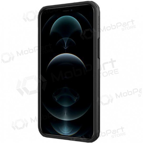 Apple iPhone 15 Plus capa „Nillkin Frosted Shield“ (preto)