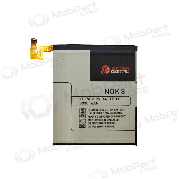 Nokia 8 bateria / acumulador (3030mAh)