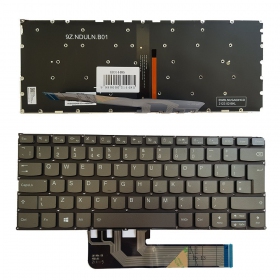 Lenovo Yoga 730-13IKB, 730-15IKB teclado (UK) (com iluminação)
