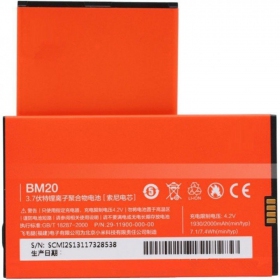 Xiaomi Mi 2 / Mi 2S / M2S (BM20) bateria / acumulador (2000mAh)