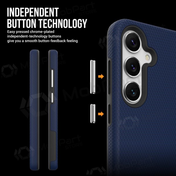 Capa Perfectionists Triangle Case Samsung S908 S22 Ultra 5G azul escuro