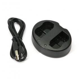 Carregador CANON LP-E8, Dual