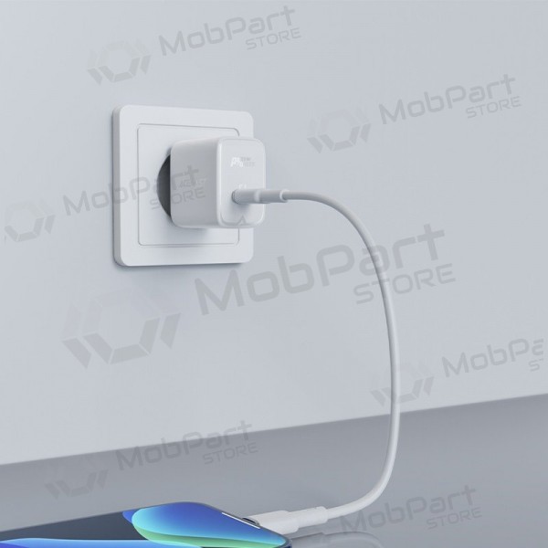 Carregador buitinis Acefast A1 PD20W USB-C branco