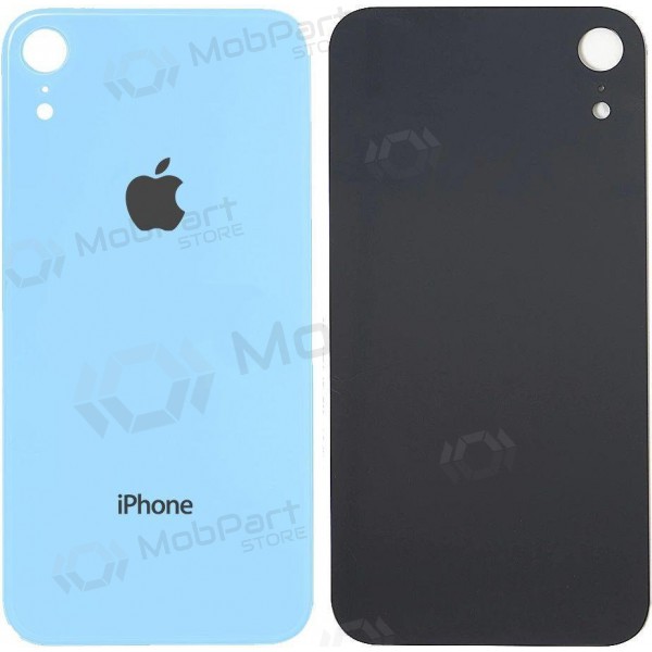 Apple iPhone XR tampa traseira da bateria (azul) (bigger hole for camera) Apple iPhone XR tampa traseira da bateria (azul) (bigger hole for camera)
