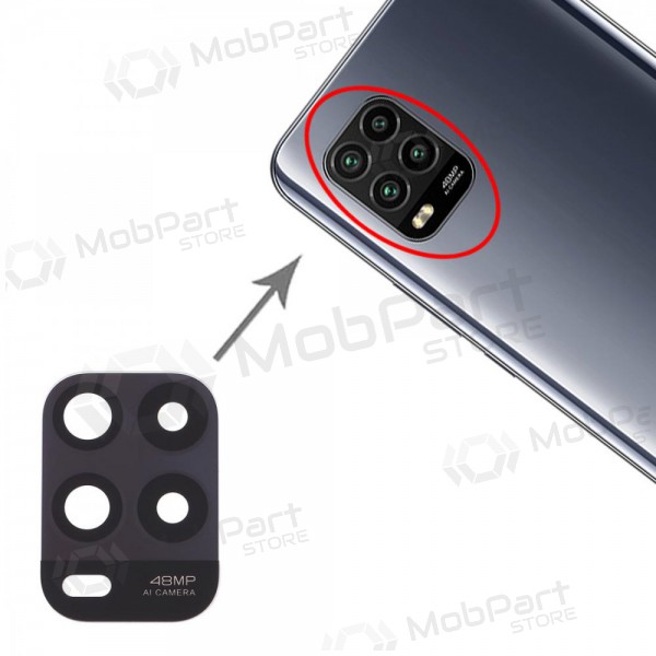 Xiaomi Mi 10 Lite 5G lente vidro da câmera