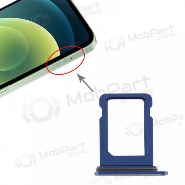 Apple iPhone 12 SIM titular do cartão (azul)