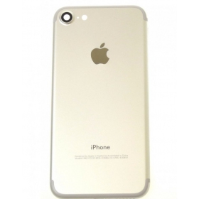 Apple iPhone 7 tampa traseira da bateria (prata) (usado grade C, original)