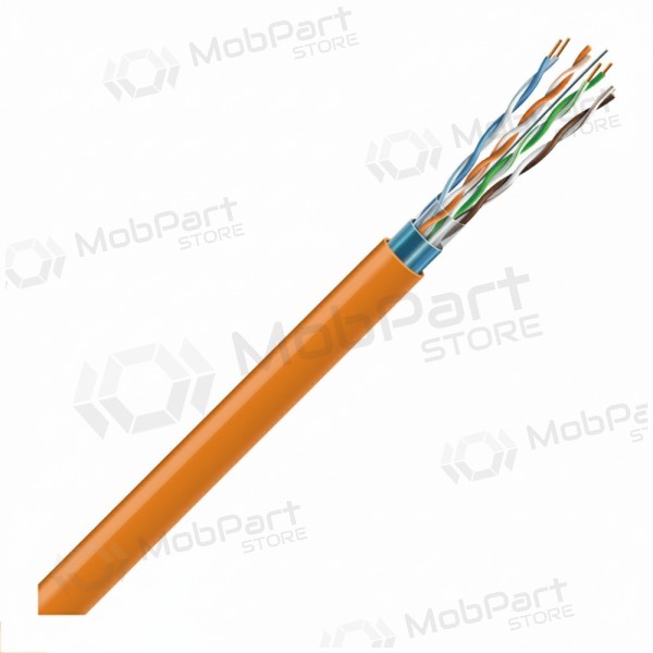 Cabo de rede LAN ECG FTP 5e (interno, blindado, PVC/LSZH, 24AWG, B2ca(s1,d1,a1), 305m).
